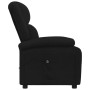 Sillón reclinable eléctrico de tela negro de vidaXL, Sillones - Ref: Foro24-3098355, Precio: 243,78 €, Descuento: %