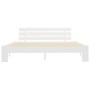 Solid white pine wood bed frame 160x200 cm by vidaXL, Beds and slatted bases - Ref: Foro24-283158, Price: 185,25 €, Discount: %