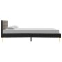 Dark gray fabric bed frame 140x200 cm by vidaXL, Beds and slatted bases - Ref: Foro24-284813, Price: 179,99 €, Discount: %