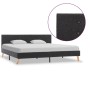 Dark gray fabric bed frame 180x200 cm by vidaXL, Beds and slatted bases - Ref: Foro24-284815, Price: 216,21 €, Discount: %