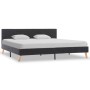 Dark gray fabric bed frame 180x200 cm by vidaXL, Beds and slatted bases - Ref: Foro24-284815, Price: 216,21 €, Discount: %