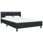 Estructura de cama de cuero sintético negro 140x200 cm de vidaXL, Camas y somieres - Ref: Foro24-284879, Precio: 206,76 €, De...