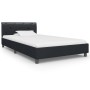 Estructura de cama de cuero sintético negro 100x200 cm de vidaXL, Camas y somieres - Ref: Foro24-284877, Precio: 172,09 €, De...