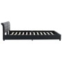 Black synthetic leather bed frame 180x200 cm by vidaXL, Beds and slatted bases - Ref: Foro24-284881, Price: 261,20 €, Discoun...