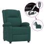 Dark green fabric electric recliner by vidaXL, Armchairs - Ref: Foro24-3098358, Price: 269,99 €, Discount: %