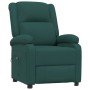 Dark green fabric electric recliner by vidaXL, Armchairs - Ref: Foro24-3098358, Price: 269,99 €, Discount: %