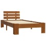 Estructura de cama madera maciza pino marrón miel 90x200 cm de vidaXL, Camas y somieres - Ref: Foro24-283178, Precio: 102,00 ...