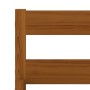 Solid pine wood bed frame honey brown 100x200 cm by vidaXL, Beds and slatted bases - Ref: Foro24-283209, Price: 74,66 €, Disc...