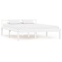 Solid white pine wood bed frame 120x200 cm by vidaXL, Beds and slatted bases - Ref: Foro24-283186, Price: 137,53 €, Discount: %