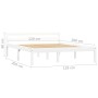 Solid white pine wood bed frame 120x200 cm by vidaXL, Beds and slatted bases - Ref: Foro24-283186, Price: 137,53 €, Discount: %