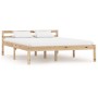 Estructura de cama de madera maciza de pino 120x200 cm de vidaXL, Camas y somieres - Ref: Foro24-283192, Precio: 147,35 €, De...