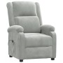 Sillón reclinable eléctrico de terciopelo gris claro de vidaXL, Sillones - Ref: Foro24-3098393, Precio: 218,47 €, Descuento: %