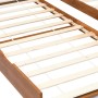 Estructura de sofá cama madera de pino marrón miel 90x200 cm de vidaXL, Camas y somieres - Ref: Foro24-283153, Precio: 242,75...