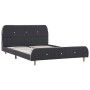 Dark gray fabric bed frame 140x200 cm by vidaXL, Beds and slatted bases - Ref: Foro24-280918, Price: 184,99 €, Discount: %