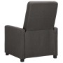 Sillón reclinable eléctrico de tela gris oscuro de vidaXL, Sillones - Ref: Foro24-3098639, Precio: 242,30 €, Descuento: %