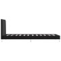 Black fabric bed frame 90x200 cm by vidaXL, Beds and slatted bases - Ref: Foro24-280941, Price: 119,39 €, Discount: %