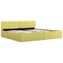 Cama canapé hidraúlica de tela amarillo lima 180x200 cm de vidaXL, Camas y somieres - Ref: Foro24-285593, Precio: 340,53 €, D...