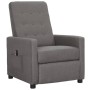 Electric recliner light gray fabric by vidaXL, Armchairs - Ref: Foro24-3098638, Price: 192,68 €, Discount: %