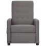 Electric recliner light gray fabric by vidaXL, Armchairs - Ref: Foro24-3098638, Price: 192,68 €, Discount: %