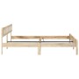 Estructura de cama de madera maciza de mango 200 cm de vidaXL, Camas y somieres - Ref: Foro24-288429, Precio: 170,99 €, Descu...