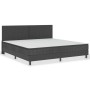 Boxspring-Bettgestell aus grauem Stoff, 200 x 200 cm von vidaXL, Betten und Lattenroste - Ref: Foro24-287459, Preis: 185,75 €...