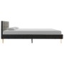 Dark gray fabric bed frame 160x200 cm by vidaXL, Beds and slatted bases - Ref: Foro24-284814, Price: 192,50 €, Discount: %