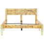 Recycled solid wood bed frame 120x200 cm by vidaXL, Beds and slatted bases - Ref: Foro24-288435, Price: 125,86 €, Discount: %