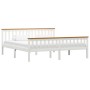 White solid pine wood bed frame 180x200 cm by vidaXL, Beds and slatted bases - Ref: Foro24-283249, Price: 256,10 €, Discount: %