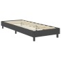 Cama box spring tela gris oscuro 100x200 cm de vidaXL, Camas y somieres - Ref: Foro24-3054706, Precio: 253,99 €, Descuento: %