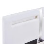 Bed frame with LED in white synthetic leather 180x200 cm by vidaXL, Beds and slatted bases - Ref: Foro24-280855, Price: 169,4...