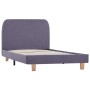 Estructura de cama de tela gris claro 90x200 cm de vidaXL, Camas y somieres - Ref: Foro24-280871, Precio: 118,00 €, Descuento: %