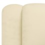 Sillón reclinable eléctrico de cuero auténtico blanco crema de vidaXL, Sillones - Ref: Foro24-3098391, Precio: 409,94 €, Desc...