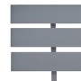 Solid gray pine wood bed frame 90x200 cm by vidaXL, Beds and slatted bases - Ref: Foro24-283166, Price: 80,15 €, Discount: %