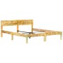 Recycled solid wood bed frame 180x200 cm by vidaXL, Beds and slatted bases - Ref: Foro24-288438, Price: 148,37 €, Discount: %