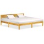 Estructura de cama de madera maciza de mango 200 cm de vidaXL, Camas y somieres - Ref: Foro24-288434, Precio: 214,22 €, Descu...