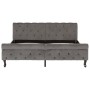 Estructura de cama de terciopelo gris 160x200 cm de vidaXL, Camas y somieres - Ref: Foro24-288561, Precio: 381,10 €, Descuent...