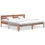 Estructura de cama de madera maciza de sheesham 200x200 cm de vidaXL, Camas y somieres - Ref: Foro24-288414, Precio: 256,99 €...