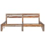 Estructura de cama de madera maciza de sheesham 200x200 cm de vidaXL, Camas y somieres - Ref: Foro24-288414, Precio: 256,99 €...