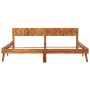 Estructura de cama de madera maciza de sheesham 200x200 cm de vidaXL, Camas y somieres - Ref: Foro24-288449, Precio: 257,94 €...