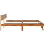 Estructura de cama de madera maciza de sheesham 200x200 cm de vidaXL, Camas y somieres - Ref: Foro24-288449, Precio: 257,94 €...