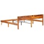 Estructura de cama de madera maciza de sheesham 200x200 cm de vidaXL, Camas y somieres - Ref: Foro24-288449, Precio: 257,94 €...