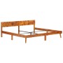 Estructura de cama de madera maciza de sheesham 200x200 cm de vidaXL, Camas y somieres - Ref: Foro24-288449, Precio: 257,94 €...