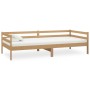 Sofá cama y colchón madera pino maciza marrón miel 90x200 cm de vidaXL, Camas y somieres - Ref: Foro24-3083572, Precio: 267,1...