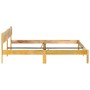 Solid mango wood bed frame 180 cm by vidaXL, Beds and slatted bases - Ref: Foro24-288433, Price: 202,99 €, Discount: %