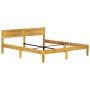 Solid mango wood bed frame 180 cm by vidaXL, Beds and slatted bases - Ref: Foro24-288433, Price: 202,99 €, Discount: %