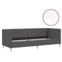 Sofa bed with USB mattress in dark gray fabric 90x200 cm by vidaXL, Beds and slatted bases - Ref: Foro24-3080456, Price: 433,...