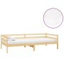 Sofá cama con colchón madera de pino maciza 90x200 cm de vidaXL, Camas y somieres - Ref: Foro24-3083559, Precio: 262,34 €, De...