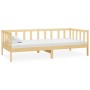 Sofa bed with solid pine wood mattress 90x200 cm by vidaXL, Beds and slatted bases - Ref: Foro24-3083619, Price: 255,66 €, Di...