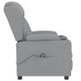 Sillón reclinable eléctrico tela gris claro de vidaXL, Sillones - Ref: Foro24-3098777, Precio: 285,27 €, Descuento: %