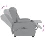 Sillón reclinable eléctrico tela gris claro de vidaXL, Sillones - Ref: Foro24-3098777, Precio: 285,27 €, Descuento: %